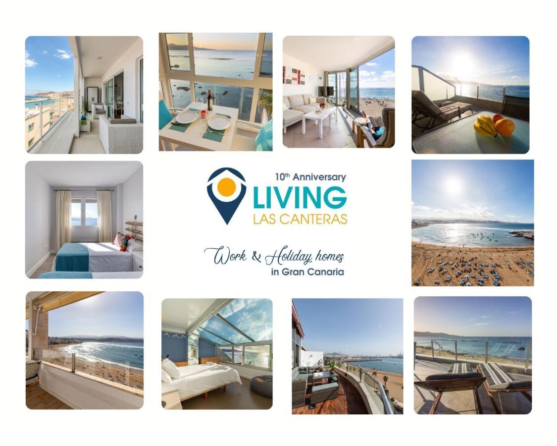 Living Las Canteras Homes - Bright Beachfront لاس بالماس دي غران كاناريا المظهر الخارجي الصورة